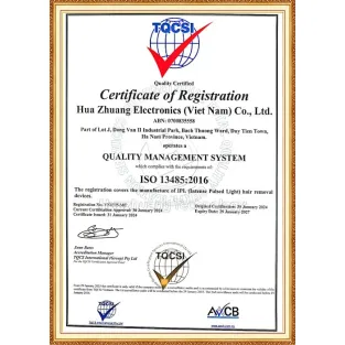 ISO 13485-Hua Zhuang Vietnam