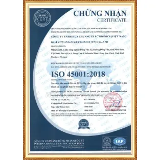 ISO 45001-Huazhuang Vietnam