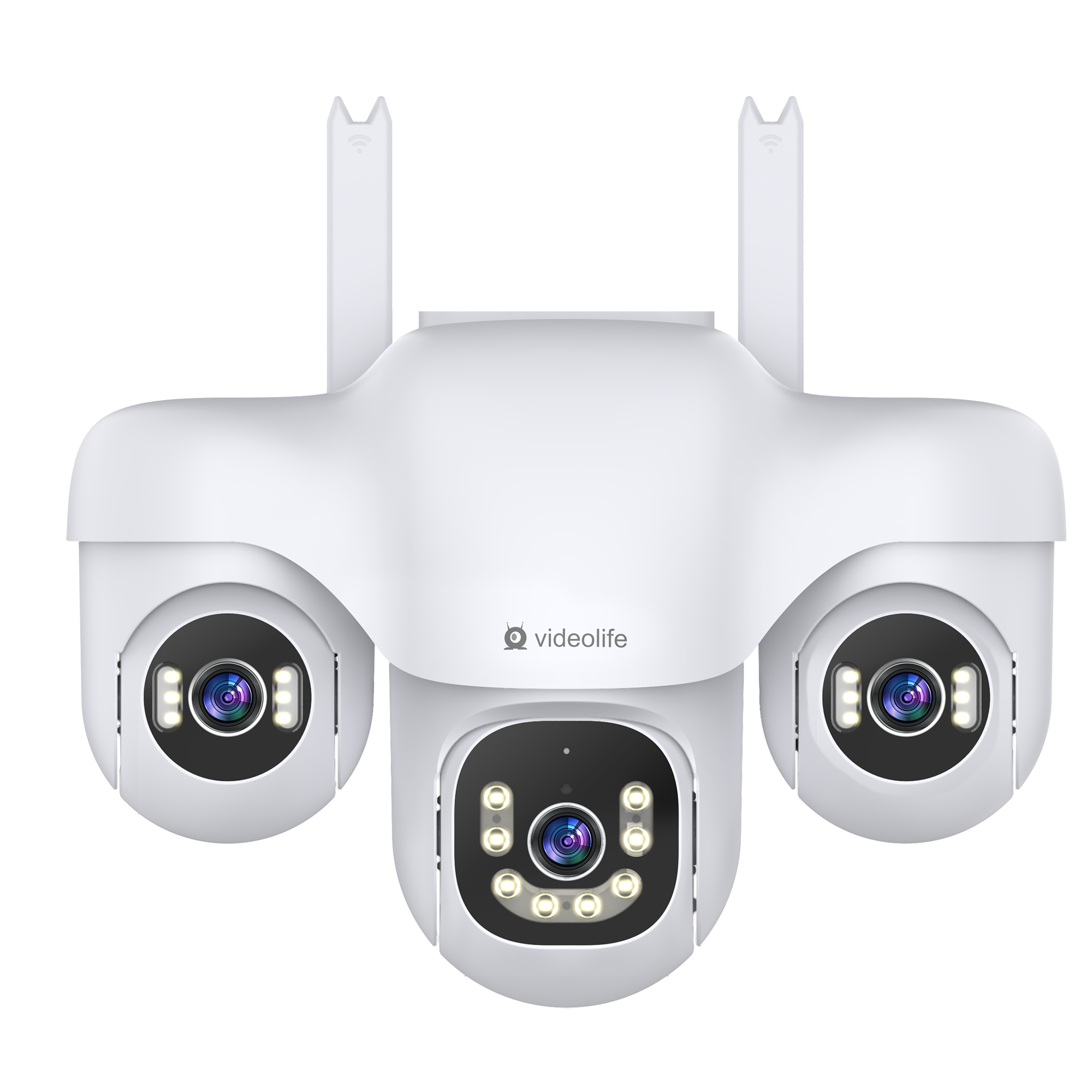 6MP 4G/WiFi Dual-Light Triple-Lens Camera (Triple PTZ)