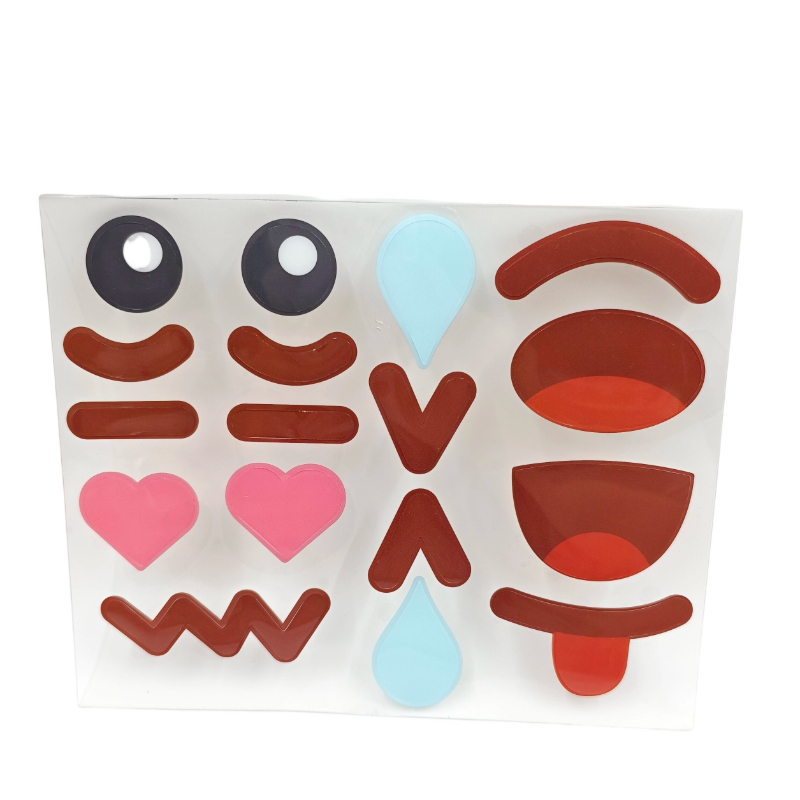 Gioco di adesivi sulle emozioni