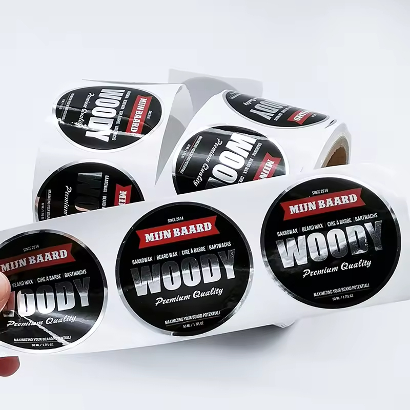 PVC Product Packaging Label Roll