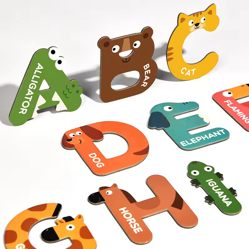 Animal Lemma Alphabetum Magnetic Litterarum Set