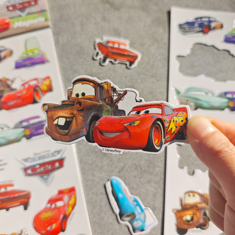Adesivi magnetici per bambini Disney Pixar Cars