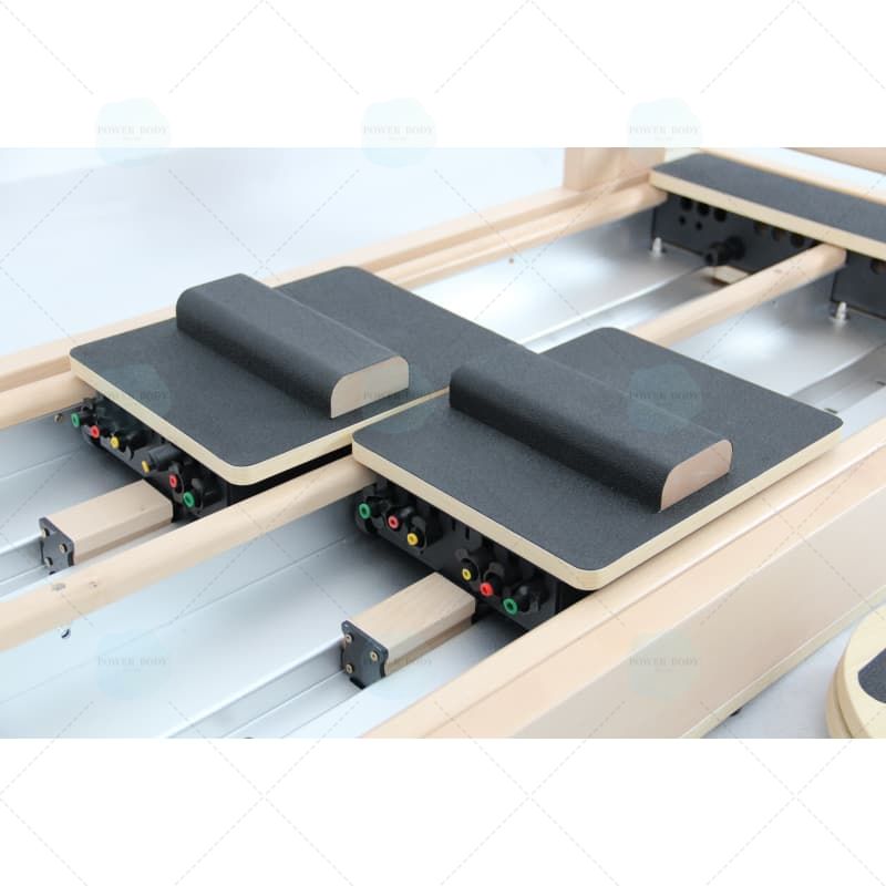 Core Pilates Reformer Double Track Wood Two Way Sliding Ladder Bed