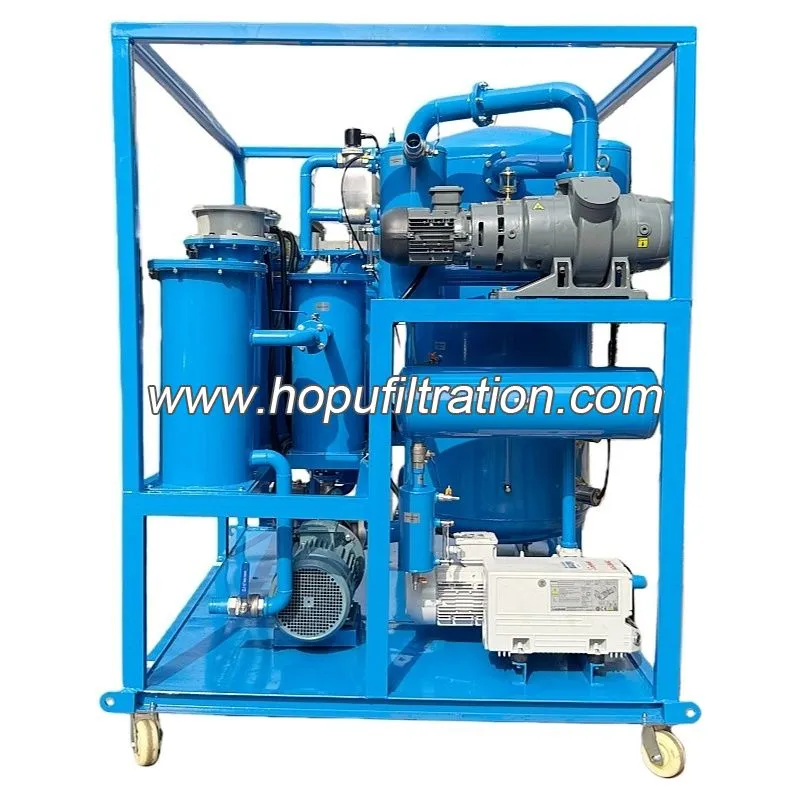 Machine de régénération d'huile de transformateur, système de traitement d'huile diélectrique pour l'élimination des PCB