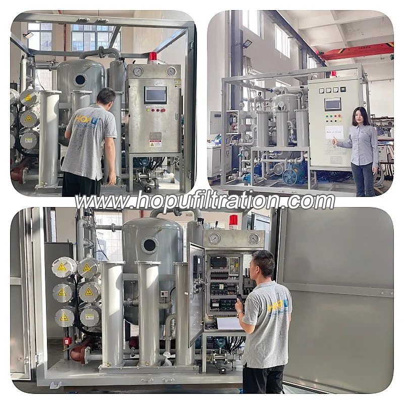 Machine de filtration d'huile de transformateur sous vide à haute tension, usine de traitement d'huile d'isolation utilisée