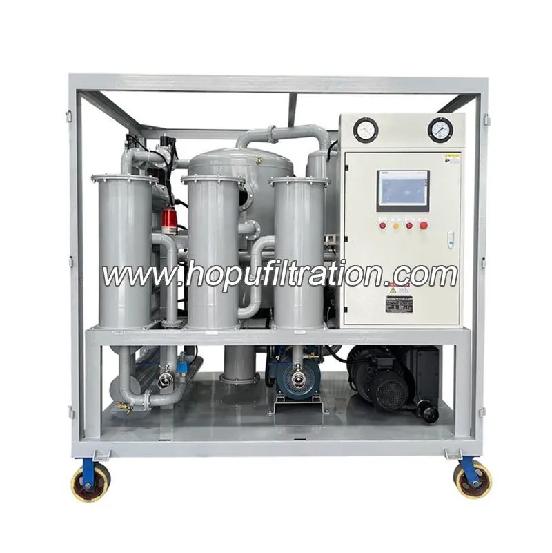 Machine de filtration d'huile de transformateur sous vide à haute tension, usine de traitement d'huile d'isolation utilisée