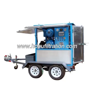 Kotak Alat dan Treler Mudah Alih dilengkapi Loji Penulen Minyak Transformer