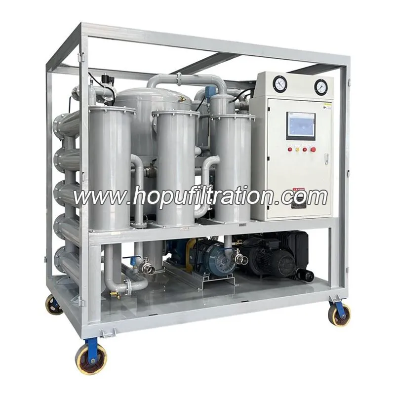Machine de filtration d'huile de transformateur sous vide à haute tension, usine de traitement d'huile d'isolation utilisée