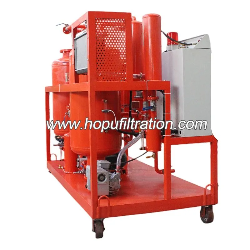 Machine de régénération et de filtration d'huile hydraulique, filtre magnétique installé