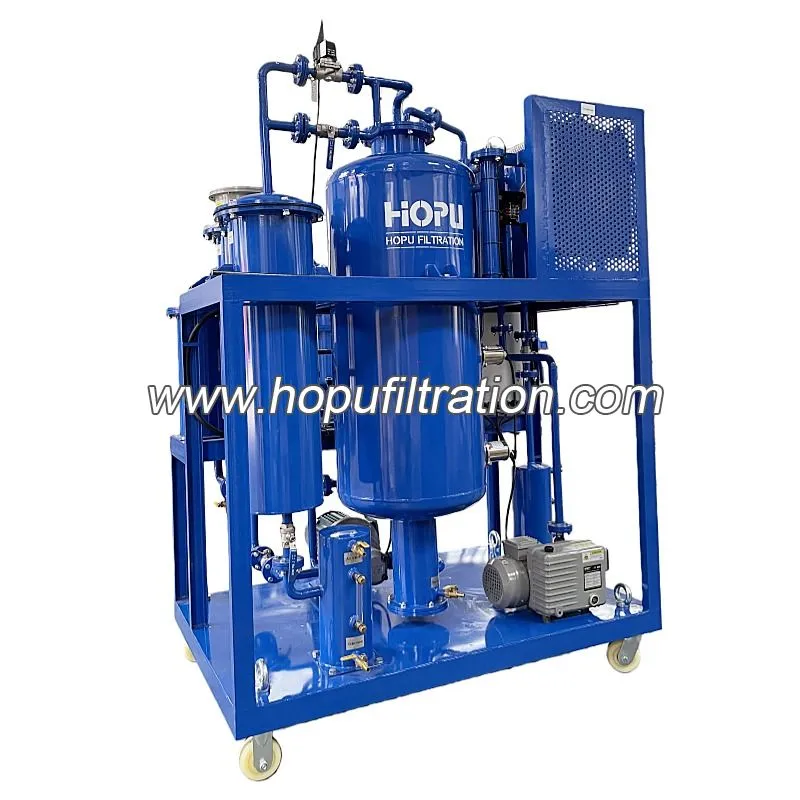 Machine biodiesel d'épurateur d'huile de prétraitement, système de filtration d'huile de cuisson de rebut