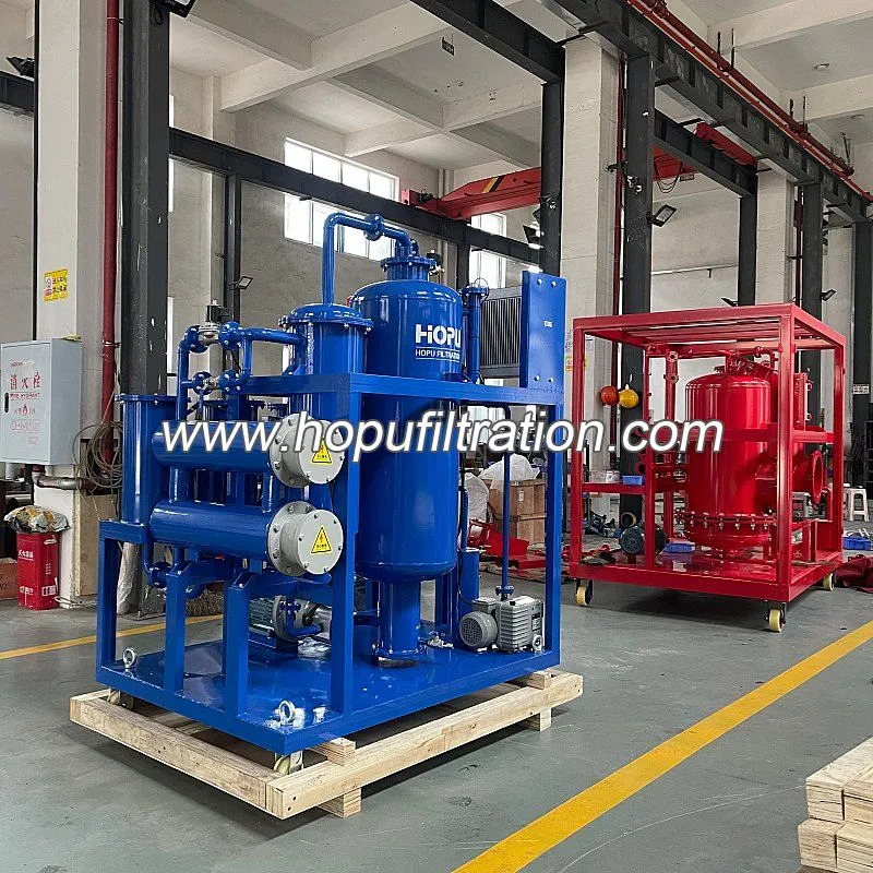 Purificateur d'huile hydraulique sous vide, usine de purification d'huile pour machine de moulage par injection