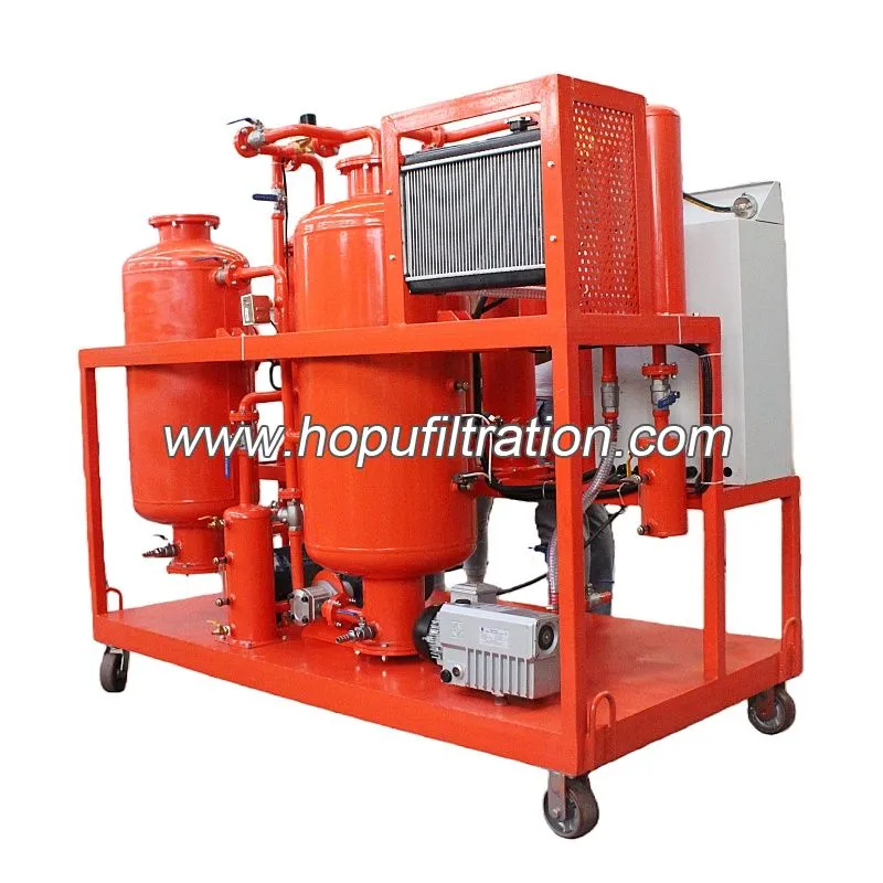 Machine de régénération et de filtration d'huile hydraulique, filtre magnétique installé