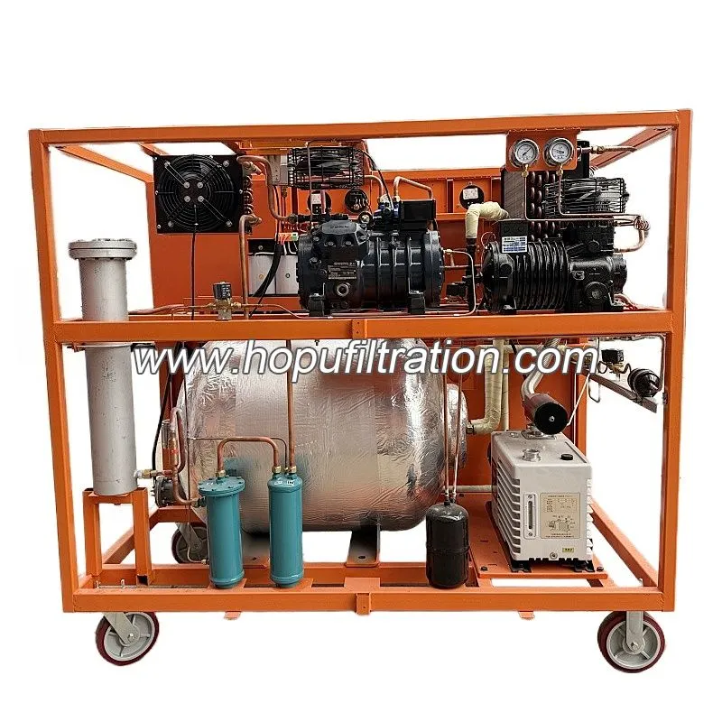 Mesin Pembersihan, Kitar Semula dan Pengisian Semula Gas SF6