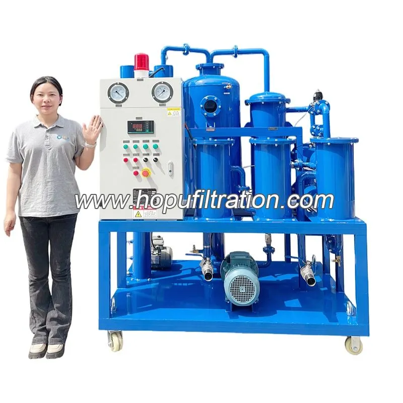 Purificateur d'huile hydraulique sous vide, usine de purification d'huile pour machine de moulage par injection