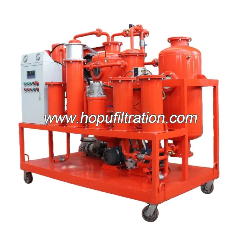 Machine de régénération et de filtration d'huile hydraulique, filtre magnétique installé