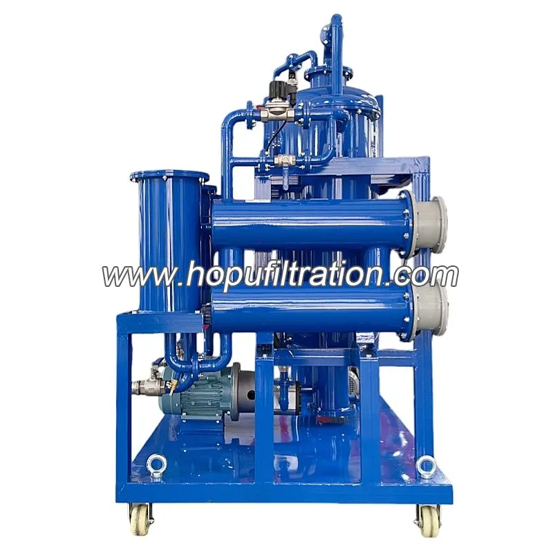 Purificateur d'huile hydraulique sous vide, usine de purification d'huile pour machine de moulage par injection
