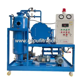Machine de déshydratation et de purification d’huile de turbine