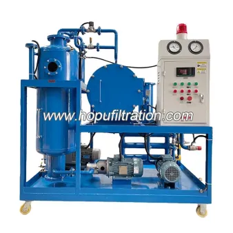 Machine de déshydratation et de purification d’huile de turbine