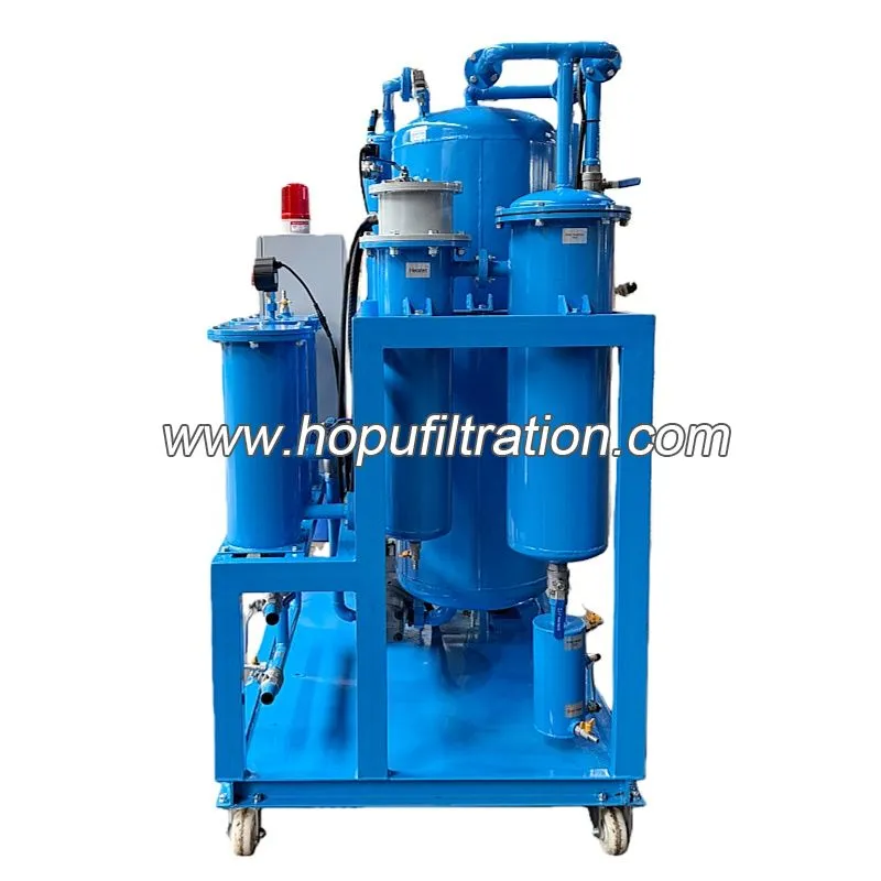 Équipement de déshydratation et de filtration d'huile lubrifiante d'occasion
