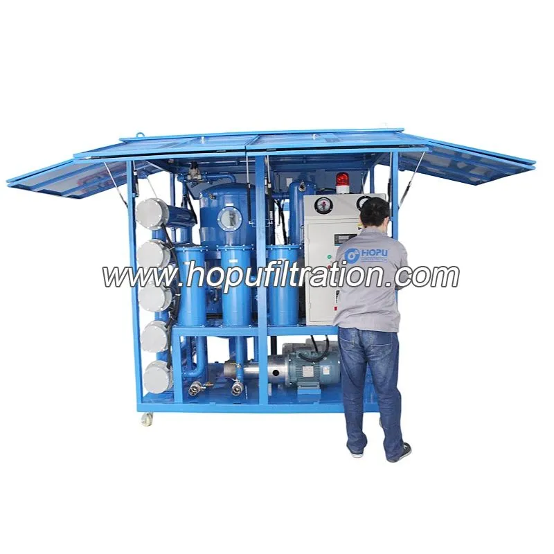 Unit Penapisan Minyak Transformer Sokongan Pneumatik