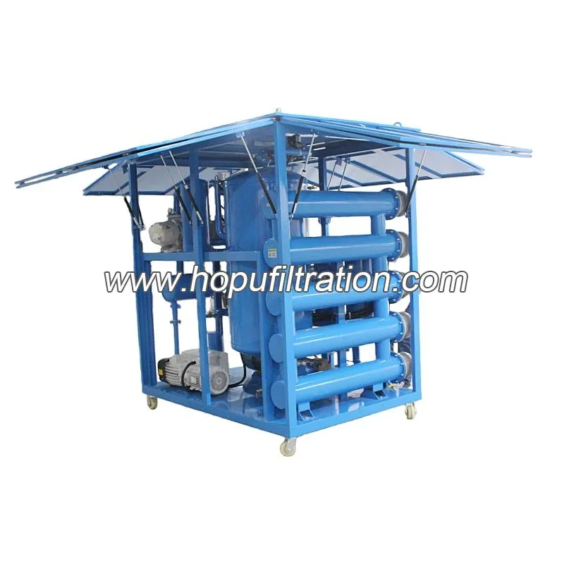 Unit Penapisan Minyak Transformer Sokongan Pneumatik
