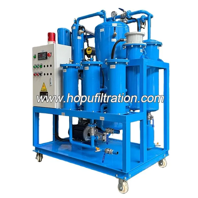 Équipement de déshydratation et de filtration d'huile lubrifiante d'occasion