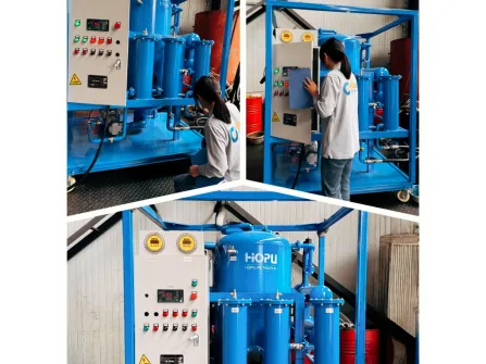 Nouveau purificateur d'huile de transformateur avancé