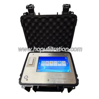 Compteur de particules d'huile portable
