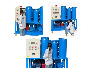 12000lph High Vacuum Turbine Oil Purifier untuk penghantaran