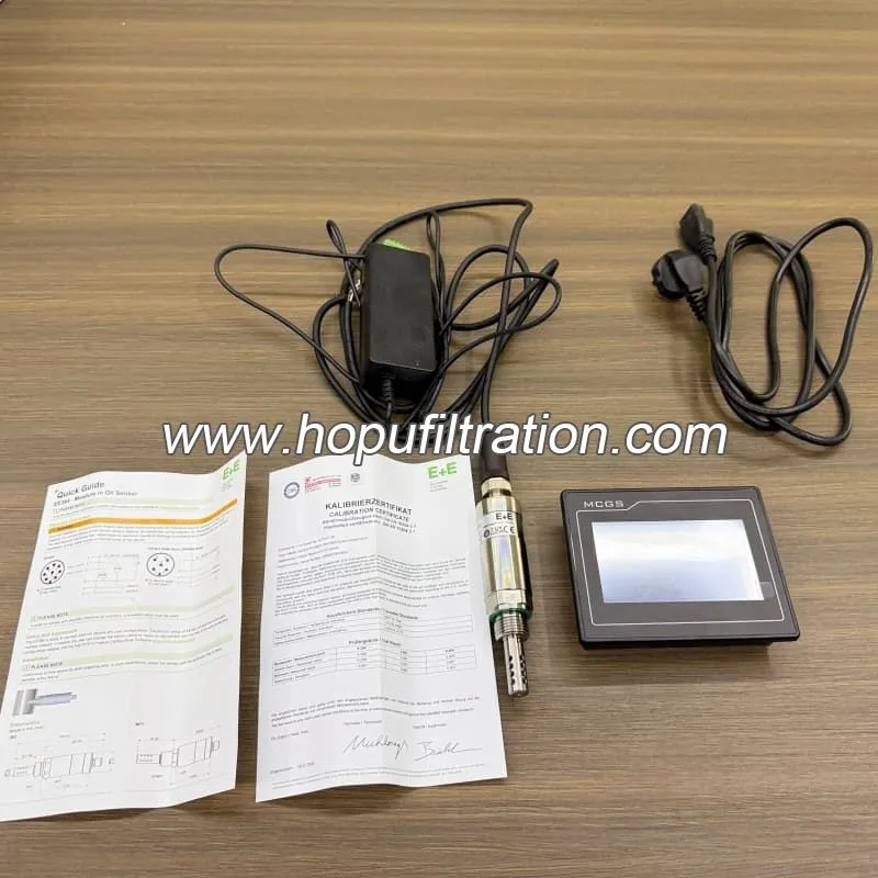 Testeur d'humidité d'huile en ligne HOPU