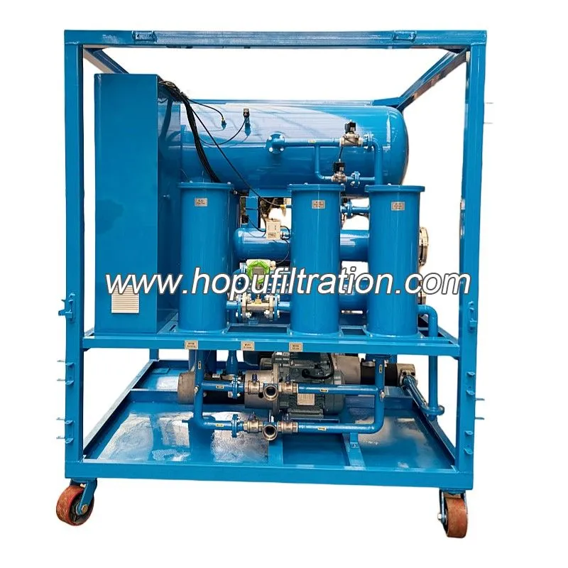 Skid synthétique de purification d’huile du transformateur Midel Ester 7131