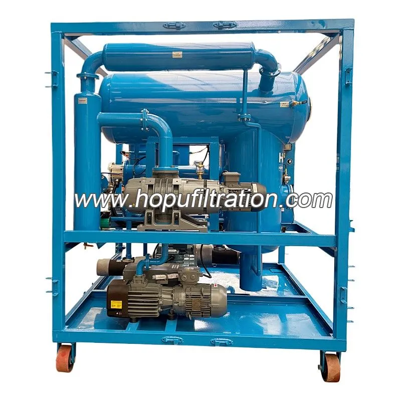 Skid synthétique de purification d’huile du transformateur Midel Ester 7131