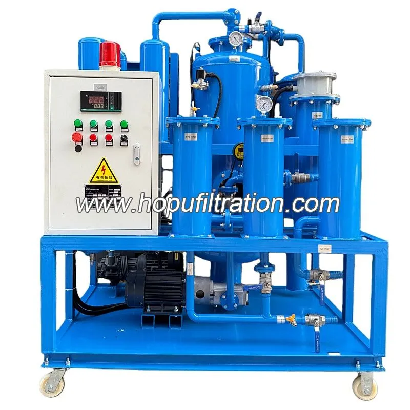 Machine de purification hydraulique d’huile pour extrudeuses en aluminium