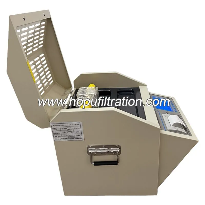 Testeur standard de résistance diélectrique à huile pour transformateur IEC156