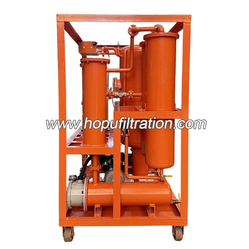 Machine de purification d’huile de cuisson usagée marquée CE
