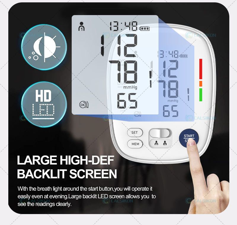 BP100 Arm Blood Pressure Monitor for home use CE FDA approved