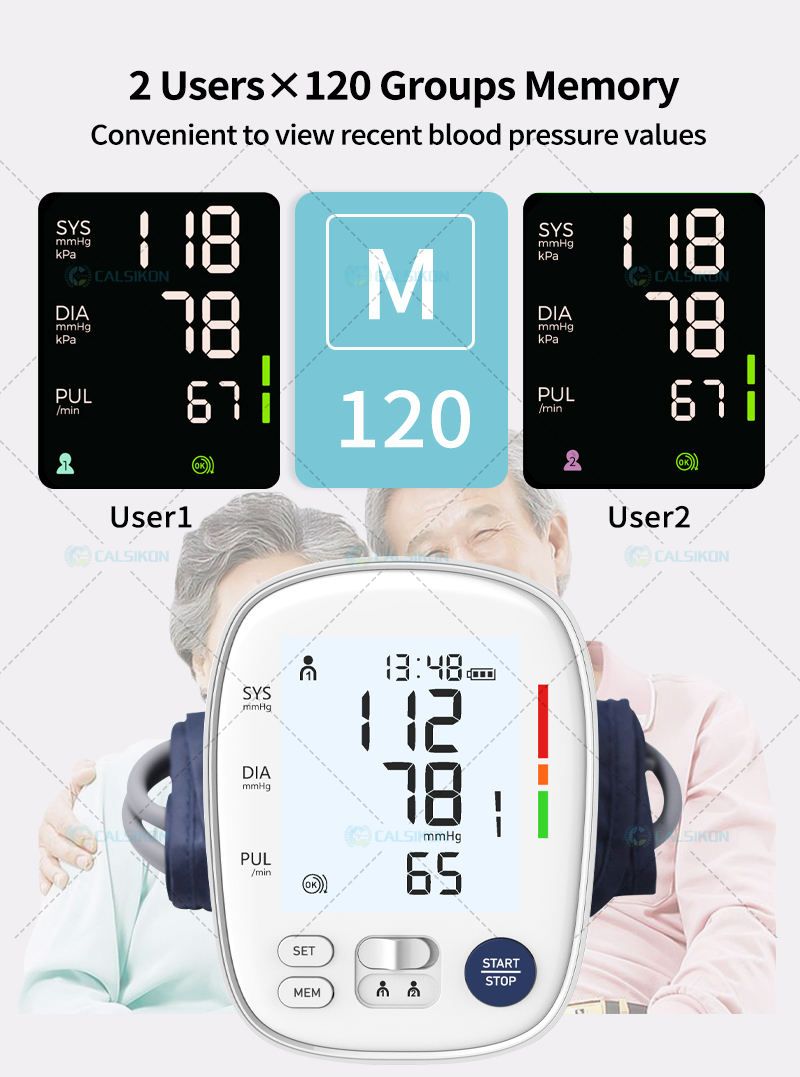 BP100 Arm Blood Pressure Monitor for home use CE FDA approved