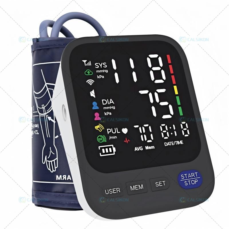 BP127 Arm Digital Blood Pressure Monitor - Accurate, Smart & Portable.