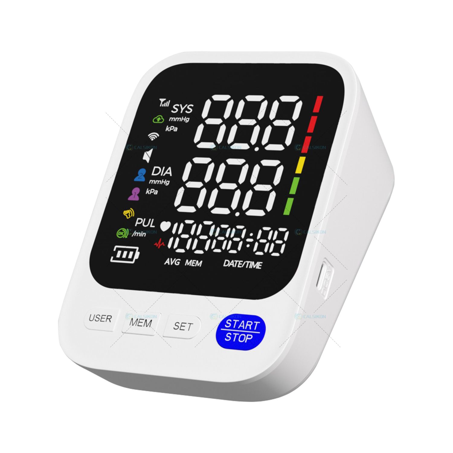 BP127 Arm Digital Blood Pressure Monitor - Accurate, Smart & Portable.