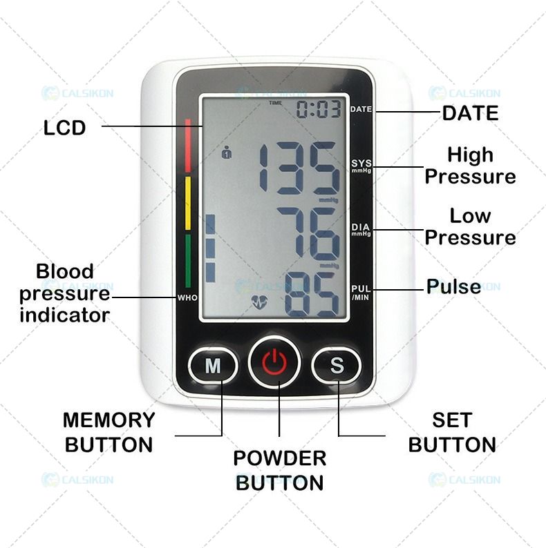 BP02 Arm Digital Blood Pressure Monitor