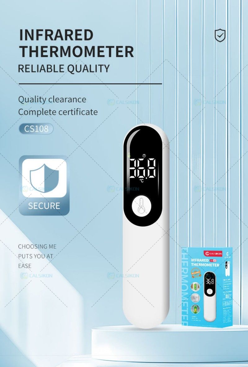 CS108 Rechargeable forehead infrared thermometer