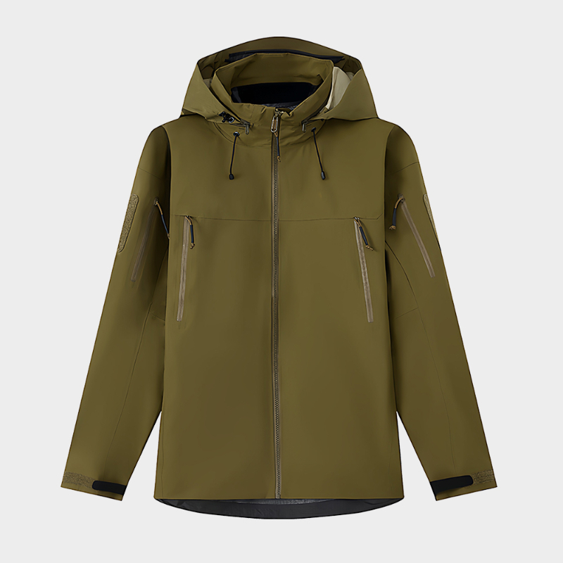 Kain kotak-kotak Taslon 3-in-1 untuk jaket hardshell