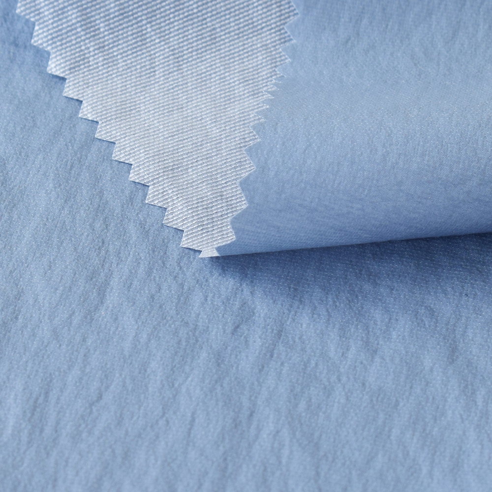 N / P Blend Pearl Dot Laminated Down Fabric