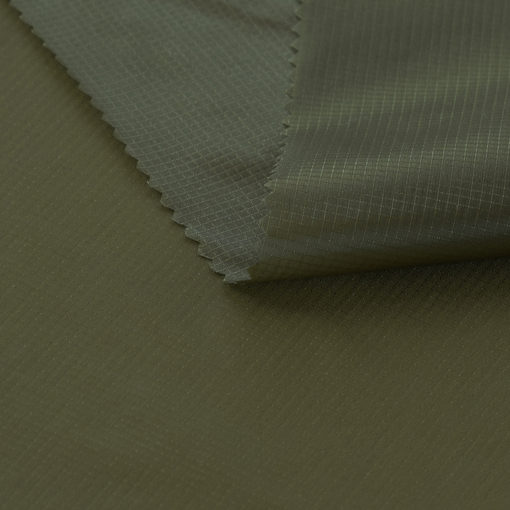 10D Nylon Taffeta Lightweight Down Jacket Fabric