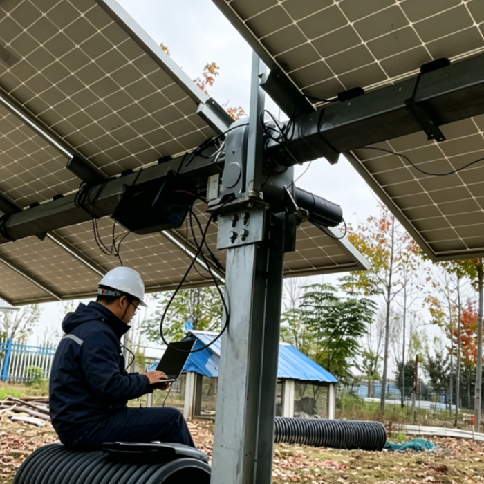 Solar asset after-sales technical service