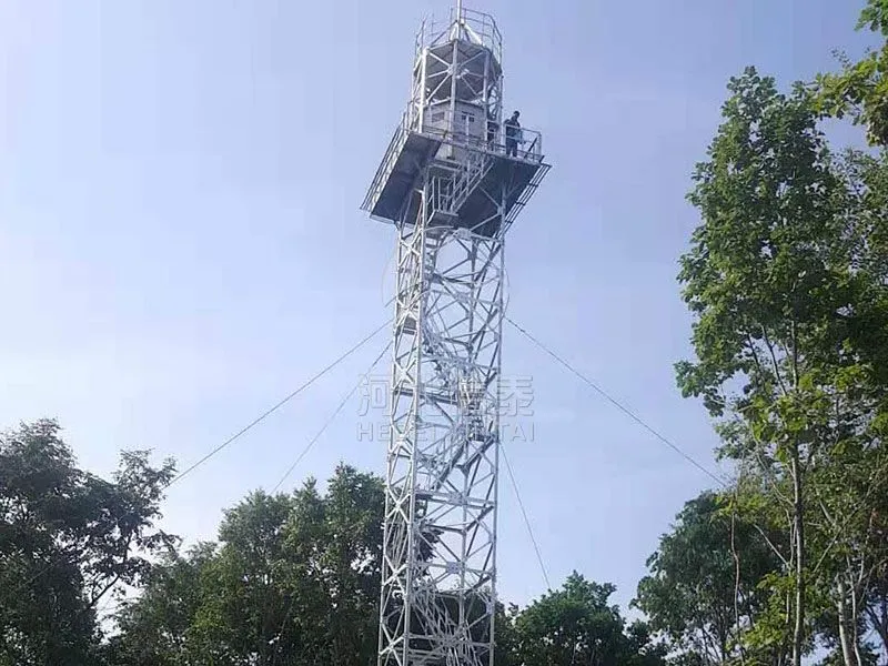 Fire Monitoring Tower | Forest Lookout Surveillance.