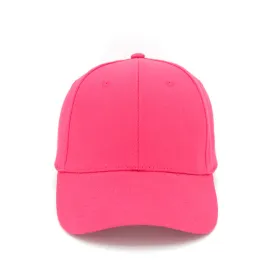 6 Panel Promotional Cotton Baseball Cap With Metal Buckle Closure