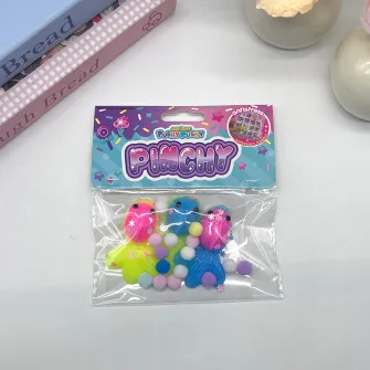 TPR Knijp Pom-Pom visknijpspeeltje