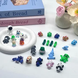 PLA speelbaar mini-assortiment schattige personages 3D-geprint speelgoed